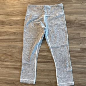 Lululemon Capri Leggings Herringbone